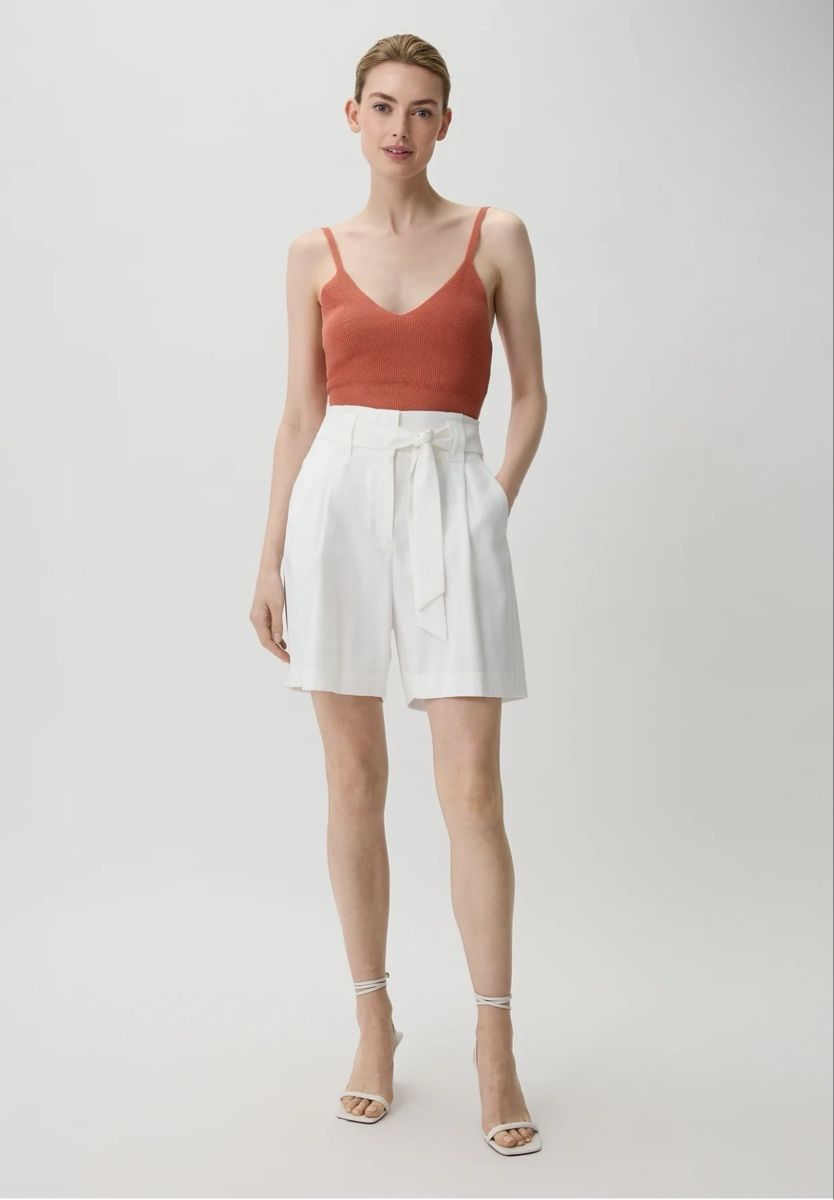 Comma Hosen: Comma Shorts weiss – Gebraucht aus Uzwil von Milenaa22 1
