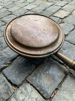 Antike Bettpfanne / Wärmepfanne aus Kupfer. Vintage. Rarität