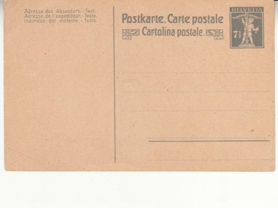 Tutti i francobolli: SGK PK 072 ungelaufen – Usato da Bürglen TG venduto da StampGraf