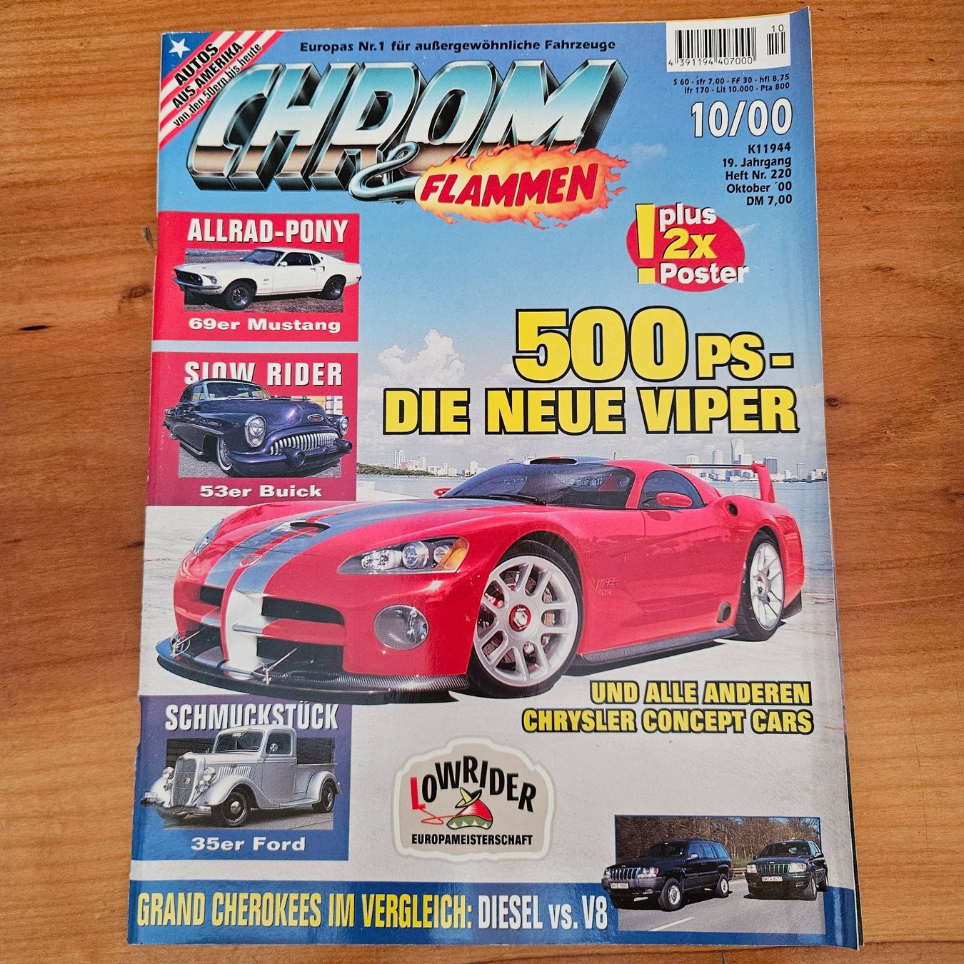Riviste & Magazine: 12 Stück CHROME FLAMMEN Magazine 2000 – Usato da St.Gallenkappel venduto da RocknSkull 4