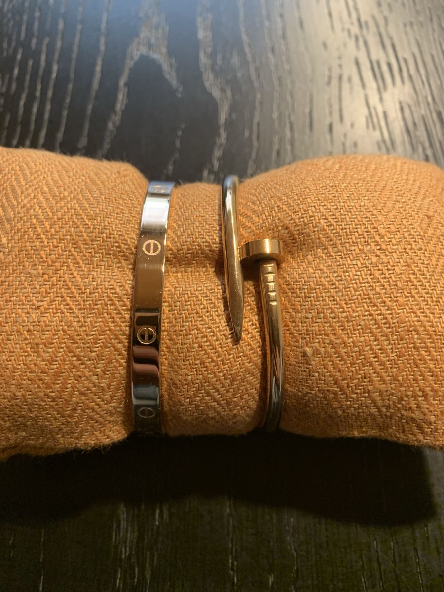 Bracciali & Braccialetti: 2 Armreifen / Armbänder Roségold – Usato da Klosters venduto da ARI1908 1