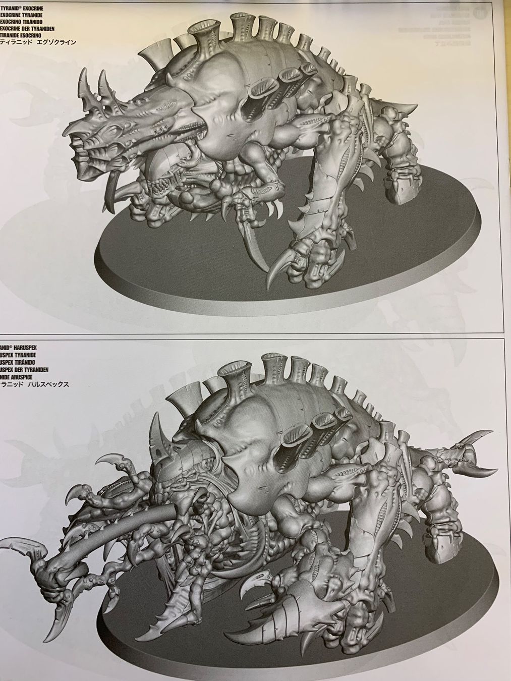 Figuren: Warhammer 40000 Tyraniden Haruspex oder Exocrine – Neu und originalverpackt aus Winterthur von Compiorg