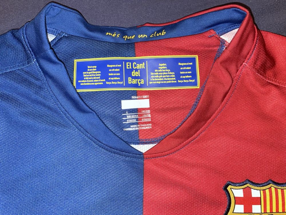Antiguo poster original fc barcelona 1987 1988 futbol liga messi barça