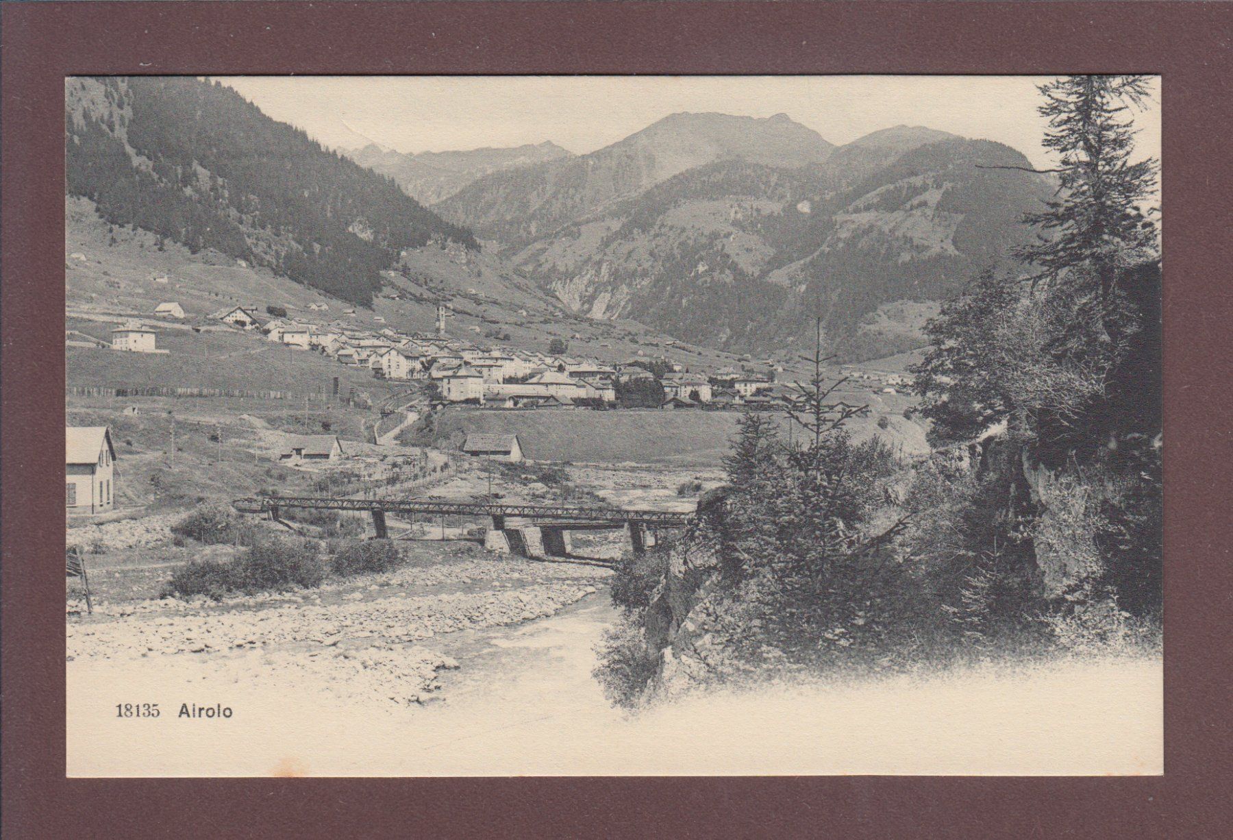 Cartoline postali: AIROLO – Usato da Pully venduto da nicecards