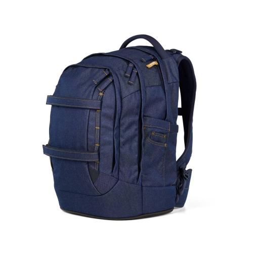 Satch Zaini: satch Pack Schulrucksack 3-tlg. Set - denim blue – Nuovo e nell'imballaggio originale da St. Gallen venduto da sportglobe 1
