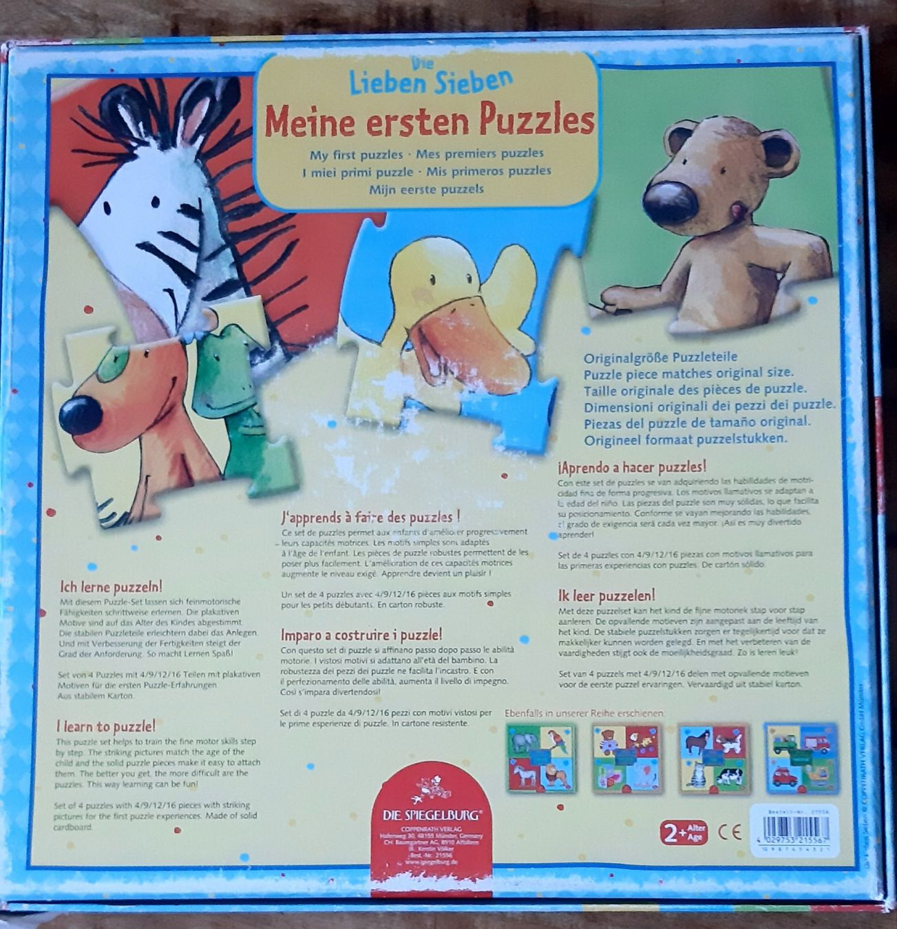 Puzzle: 3 Puzzles ab 2+ Jahre – Usato da Wiler b. Utzenstorf venduto da ryan81 2