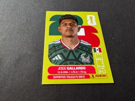 Panini Sticker FIFA Fussball WM 2026 Jesus Gallardo MEX 6