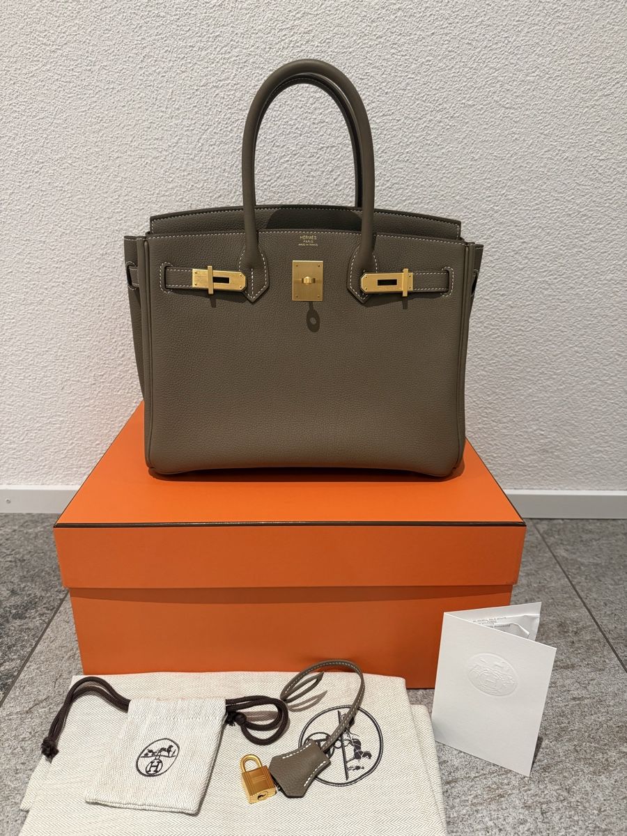 Hermès Taschen: Hermes Birkin Tasche 30 Etoupe Fullset! – Neu (gemäss Beschreibung) aus Aarau von runway33