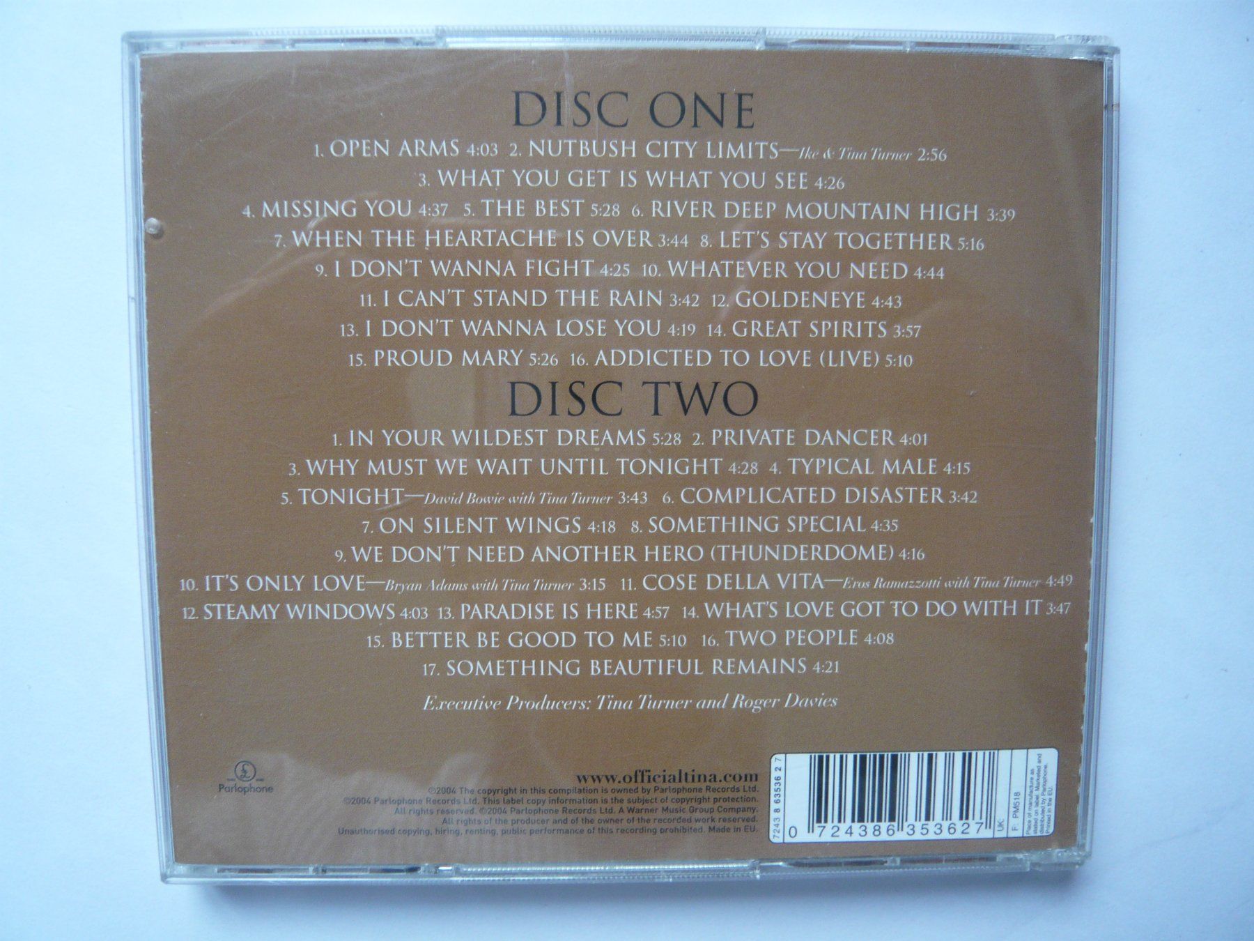 CD: TINA ALL THE BEST – Usato da Winterthur venduto da Cajun 1