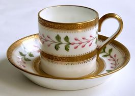WEDGWOOD*ANTIKE*MOKKATASSE & UNTERTASSE*****