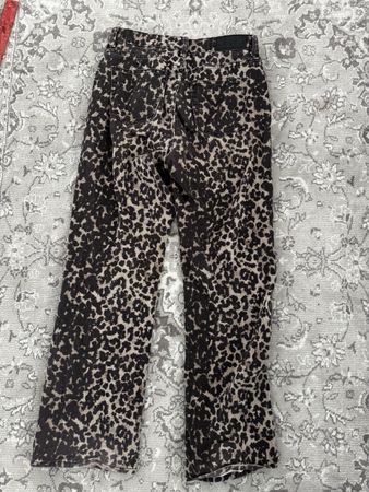 Leo Print Jeans Baggy