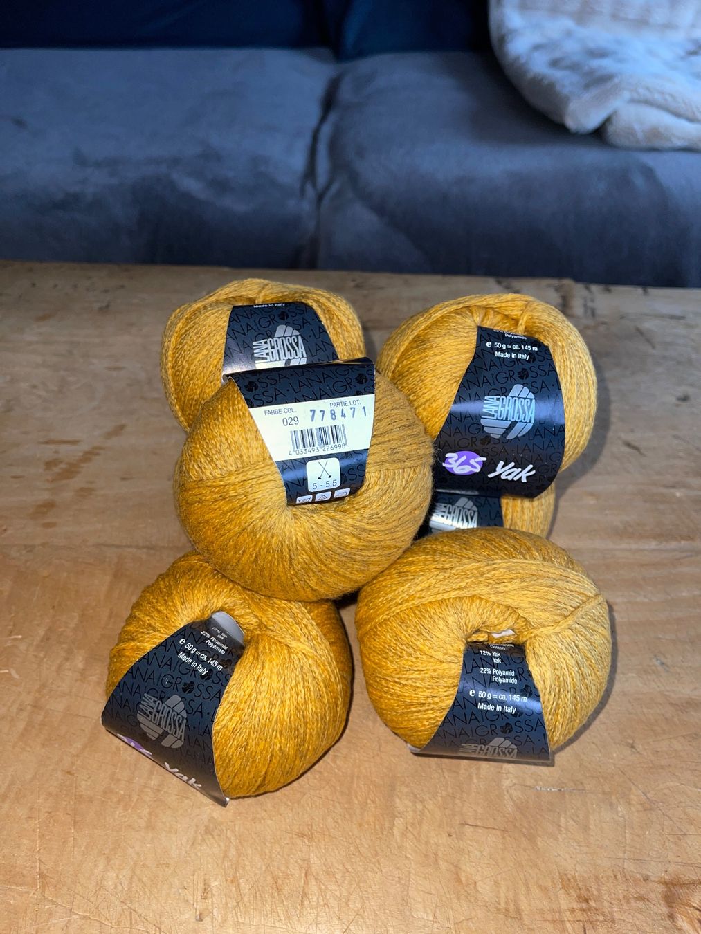 Lang Yarns Wolle: LANG Yarns - 365 YAK – Neu (gemäss Beschreibung) aus Malix von second_sale 1