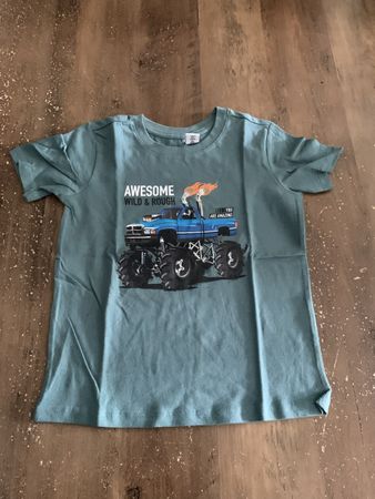 T-Shirt Monstertruck-Motiv,  Gr. 110/116