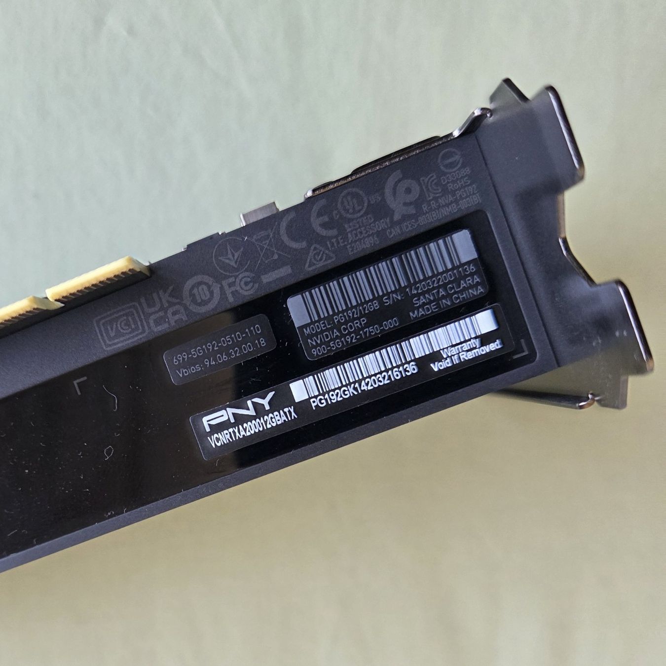 Nvidia Schede grafiche: PNY Quadro RTX A2000 12GB Low Profile – Usato da Kleindöttingen venduto da keepITeasy 8
