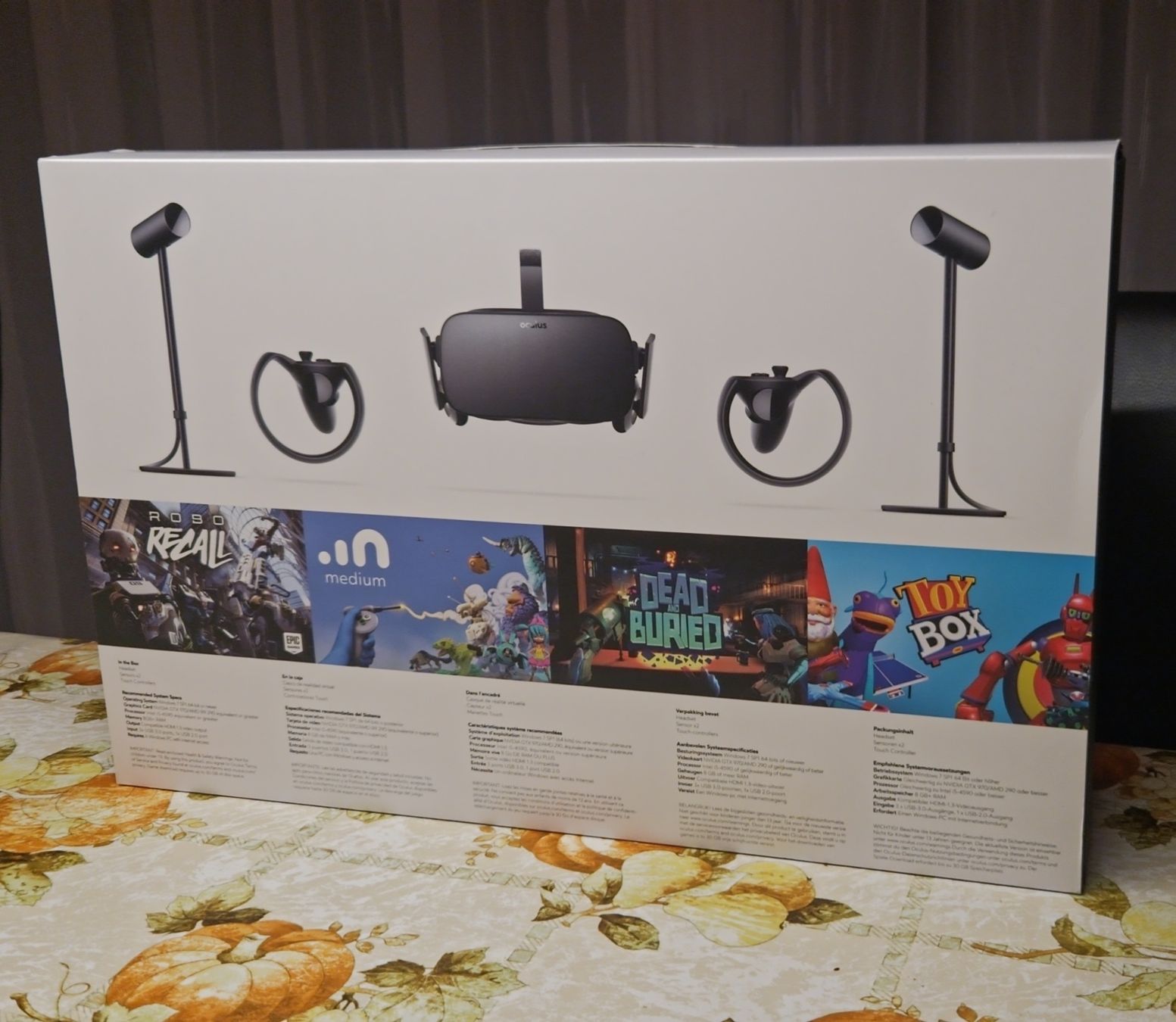 Meta Casco VR: Oculus Rift CV1 (Neuwertig) mit Sensoren und Controller – Usato da Aetigkofen venduto da leandro2002 1
