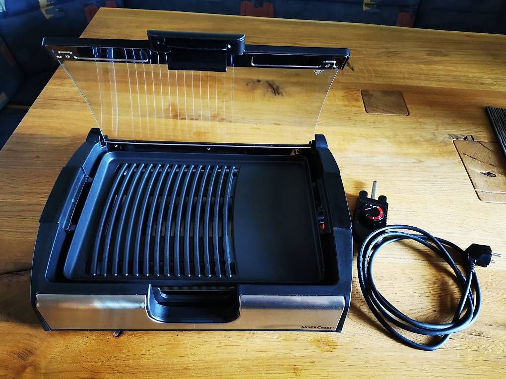 Grills: Tischgrill mit Glasdeckel – Neu (gemäss Beschreibung) aus Dachsen von bea_jvs2