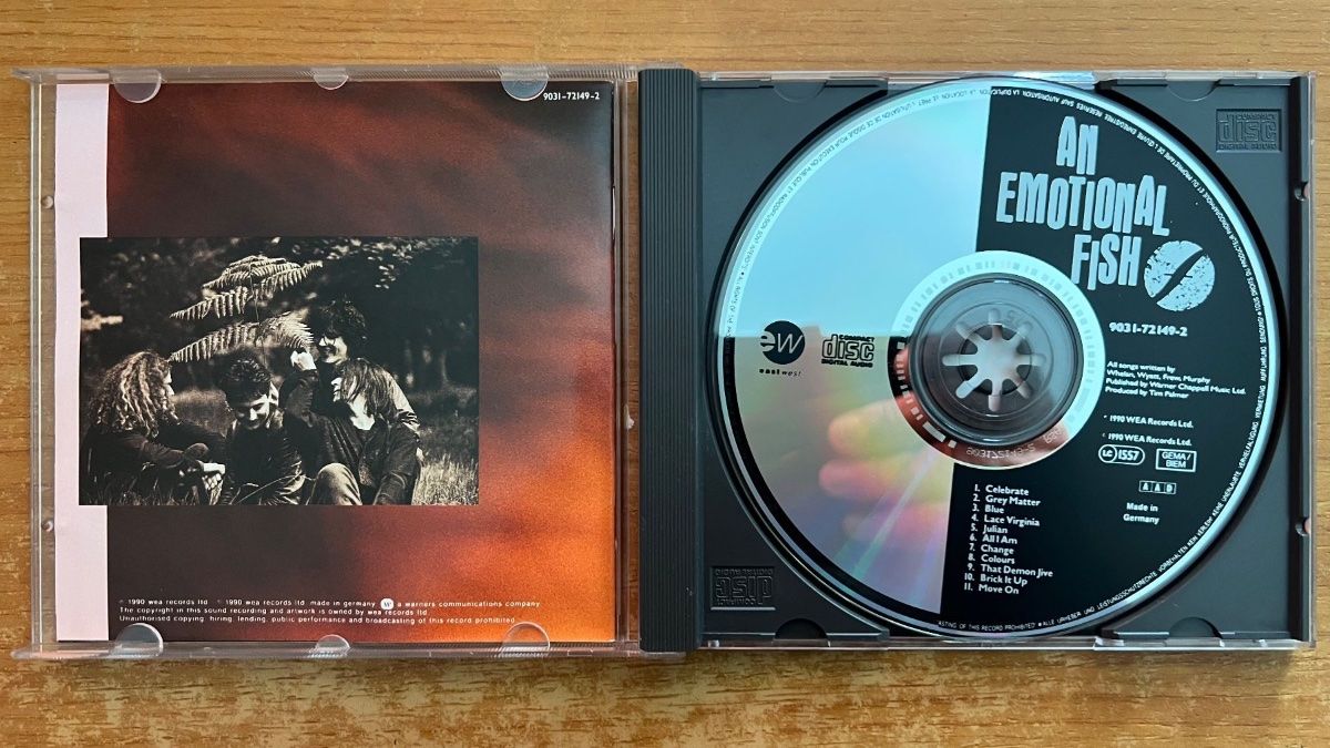 CD: An Emotional Fish - Same / CD - 1. EU-Press. 1990 - TOP – Usato da Gais venduto da soundcave57 2