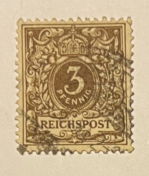 Tous les timbres: Reichspost 3 Pfennig – D'occasion à Oftringen par Vucki