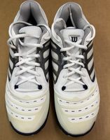 Wilson Tennisschuhe weiss/blau Grösse 43.5 guter Zustand