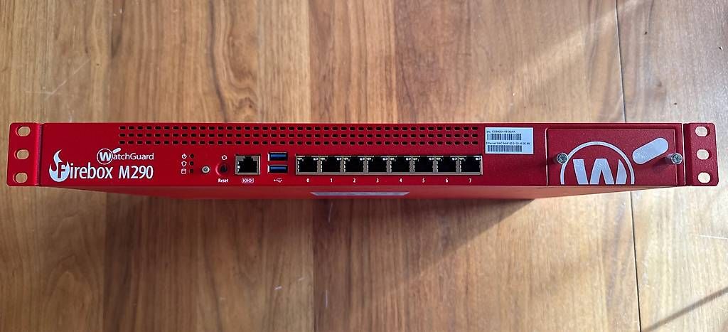 Firewall: firewall watchguard firebox m290 – Gebraucht aus Hombrechtikon von jimikern