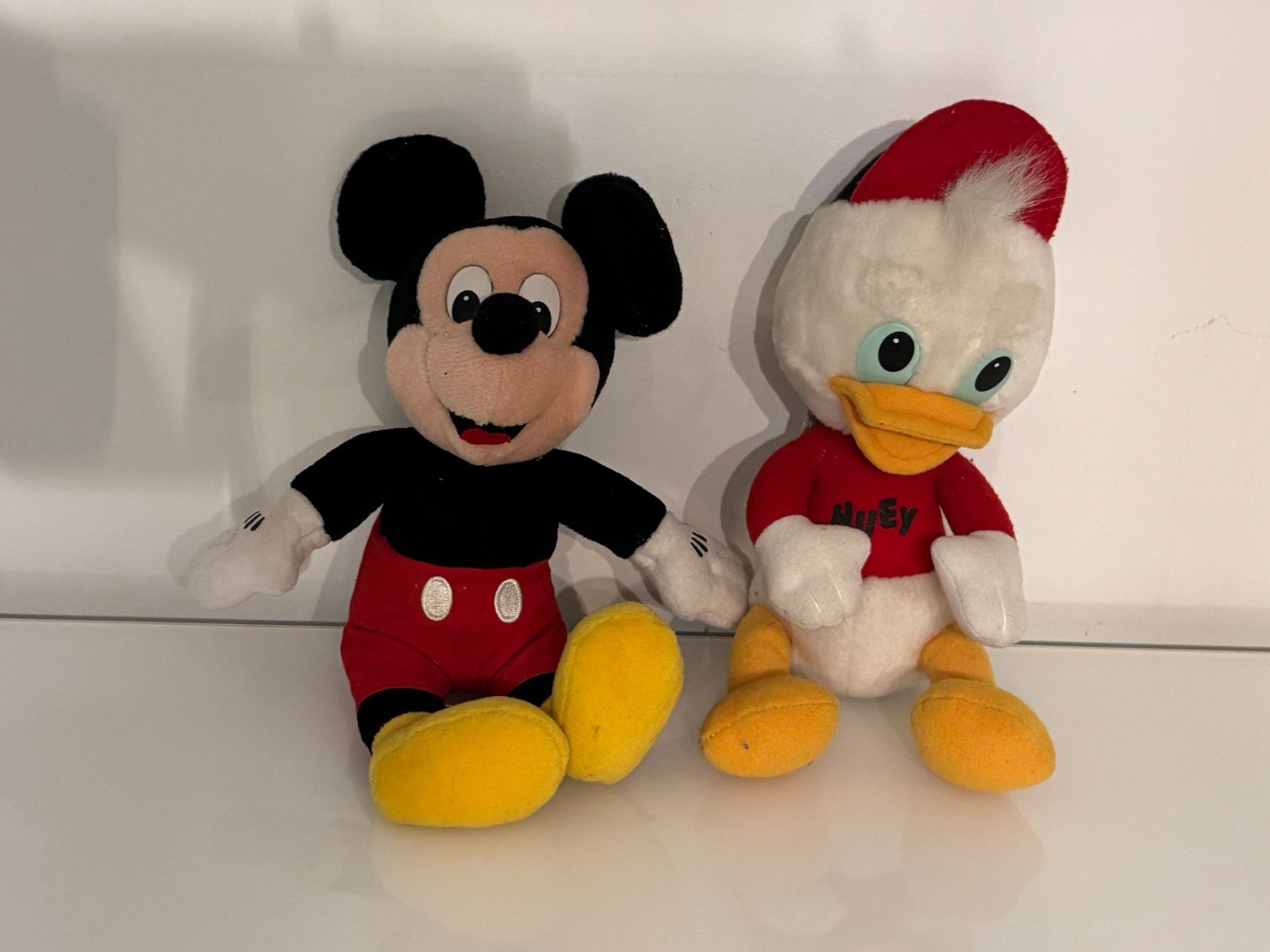 Disney Giocattoli: Mickey Mouse & Donald Duck Neffe Tick - Plüschtier Set – Usato da Uhwiesen venduto da mic_kd6g