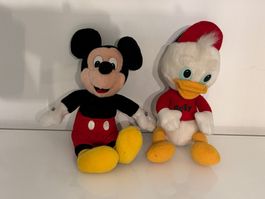 Mickey Mouse & Donald Duck Neffe Tick - Plüschtier Set
