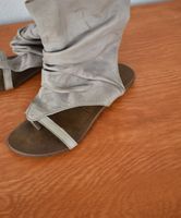 Prestige (Italien) Sandalen/Zehentrenner Gr.38 Leder