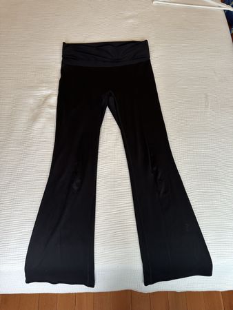 H&M MOVE ausgestellte Hose Schwarz Grösse L 