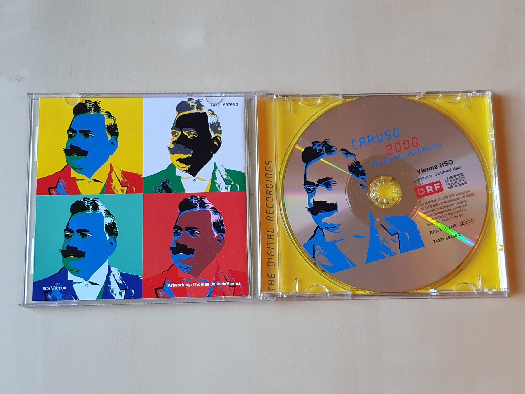 CD: Caruso 2000 The Digital Recordings – Usato da Stansstad venduto da collectorsshop 2