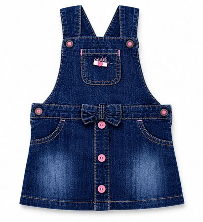Denim Latzkleid 86