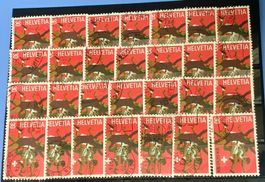 Nr.549 Sonderpostmarken Steckkarte mit Stempel  