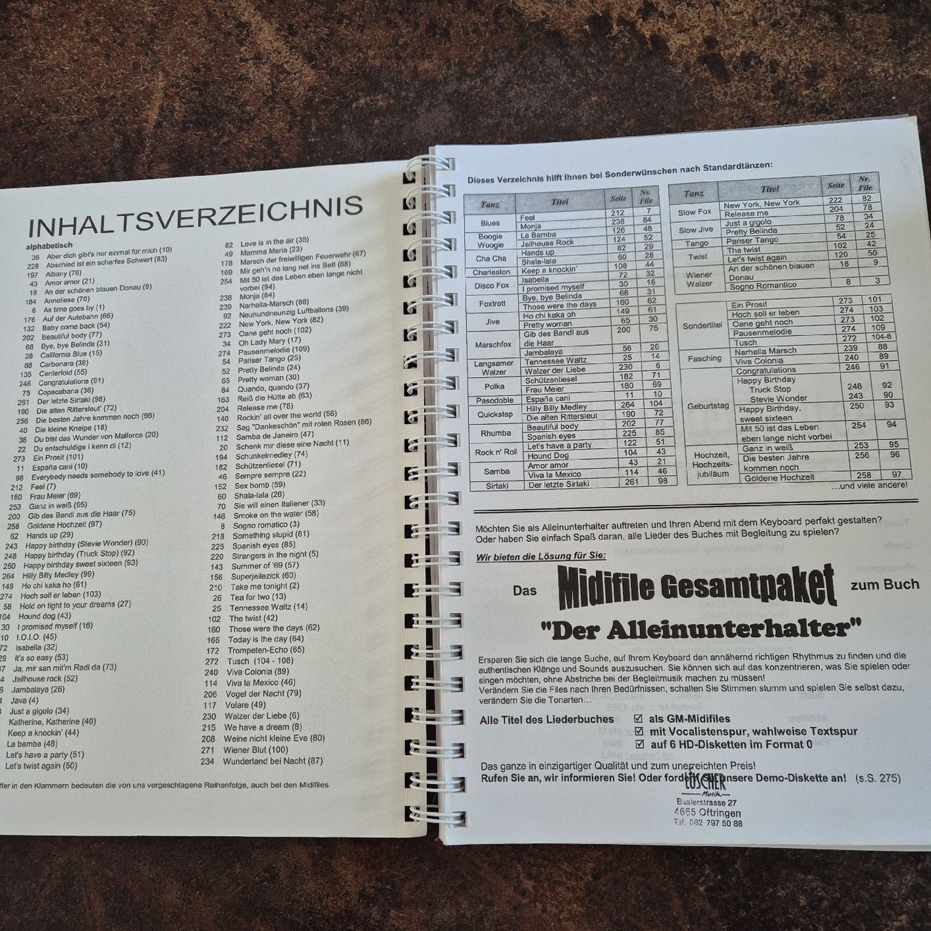 Libri: Der Alleinunterhalter - 100 Hits - Keyboard-Buch – Usato da Zofingen venduto da Andevely 1