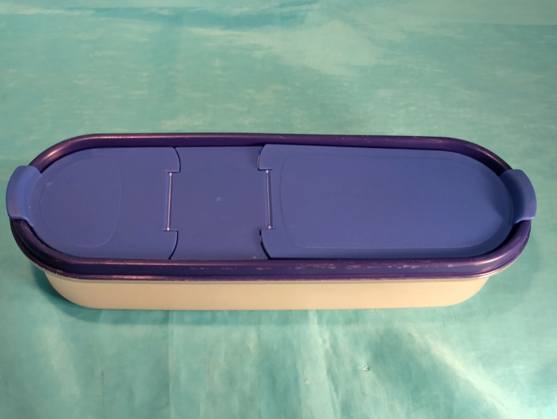 Tupperware Contenitori & Simili: Tupperware Behälter,  2 Oeffnungen im Deckel – Usato da Bellach venduto da JingleCherry 1