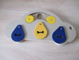 HUNDE INTELIGENZ SPIEL AUS HOLZ FABRIKNEU