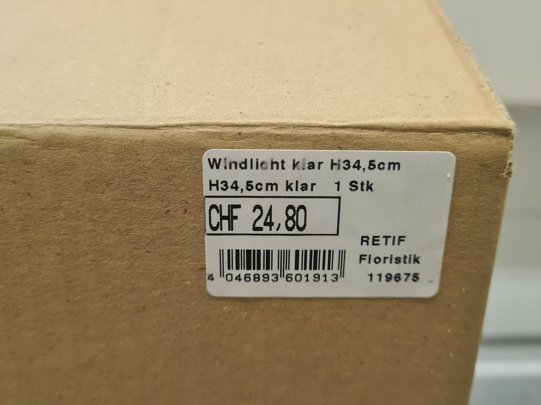 Alle Dekorationen: 1x Windlicht aus Glas mit oder ohne Deko Höhe 34.5cm – Gebraucht aus Urdorf von sumrum 4