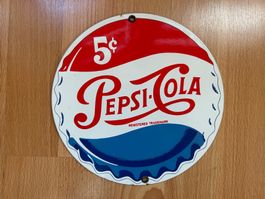 Pepsi Cola Emailschild