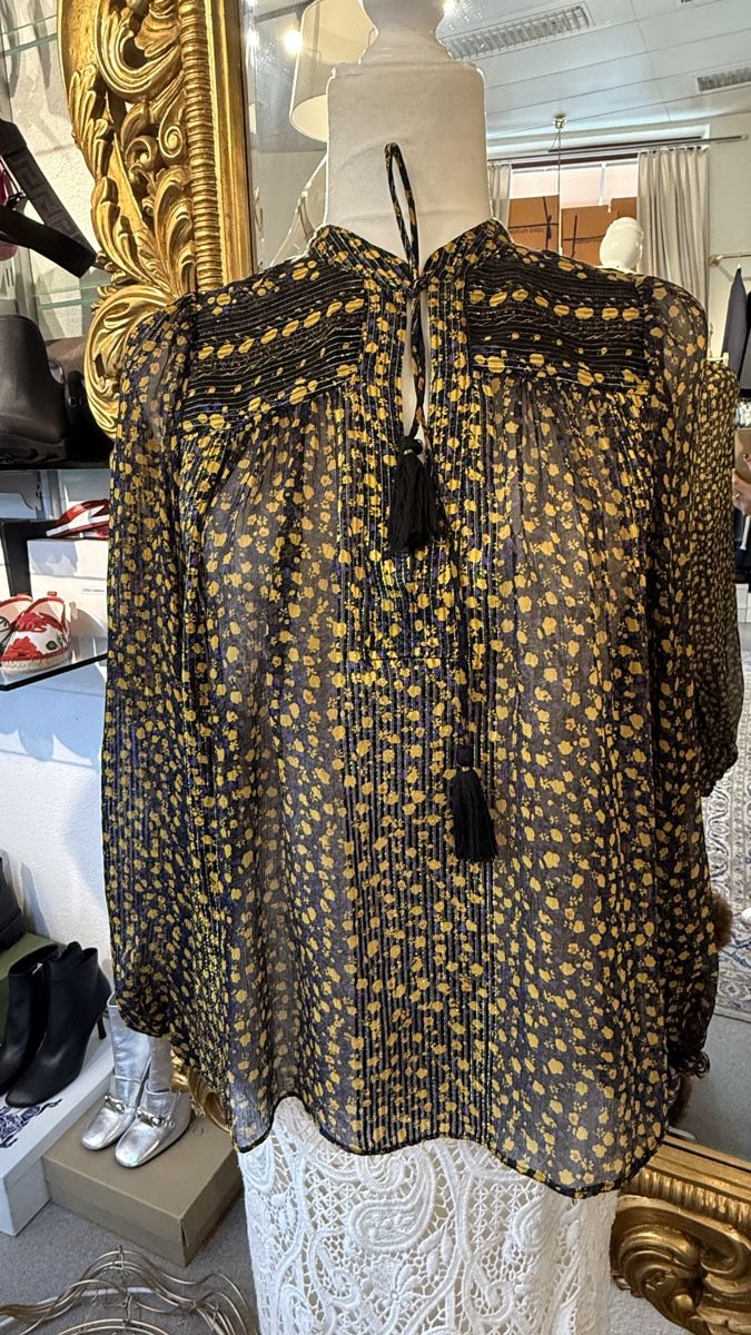 Ulla Johnson Camicette: Ulla Johnson Bluse, Gr. s, Herbst Look mit Troddeln! – Usato da Lachen SZ venduto da HelvetiaLuxury 1
