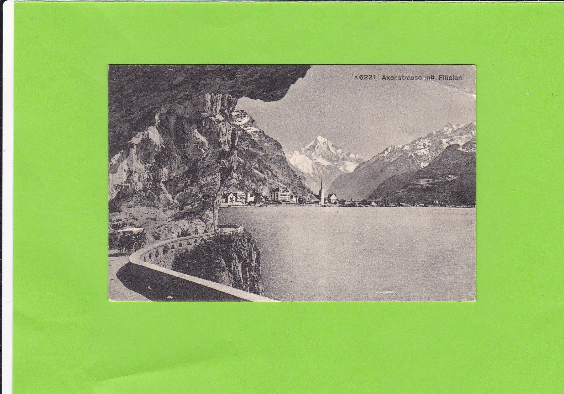 Cartoline postali: Axenstrasse-Kutsche – Usato da St. Peterzell venduto da neckertal