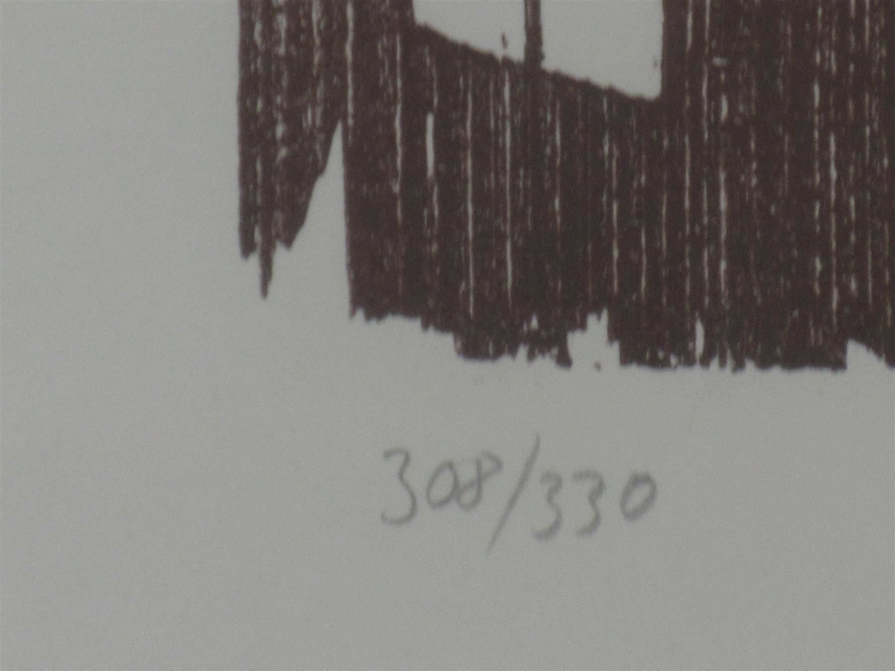Xilografie: Hansueli Holzer Holzschnitt sig/num. – Usato da Weinfelden venduto da Kunst2010 3