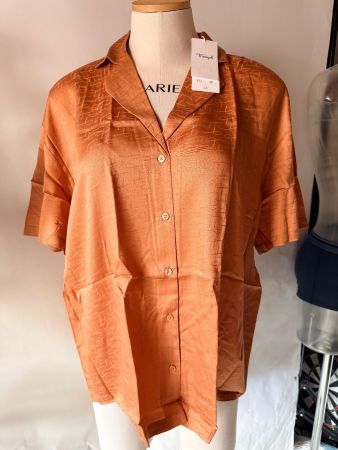 TRIUMPH, Shirt SILKY SENSUALITY, Grösse 48, Farbe Camel