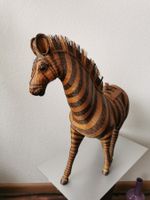 Deko Zebra aus Holz, Handarbeit, schönes Geschenk!