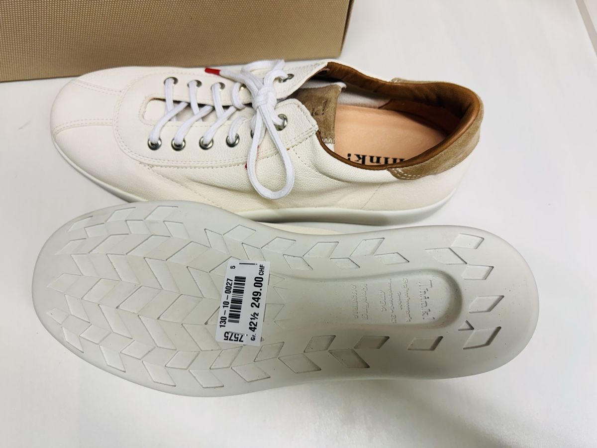 Think Scarpe da uomo: Think! Chaussures Joeking Blanc 42.5 neuf – Nuovo e nell'imballaggio originale da Brügg BE venduto da Goob 6