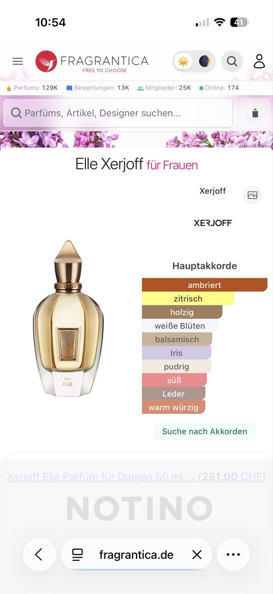 Xerjoff Profumi & Eau de Toilette: Xerjoff Elle, 2 ml – Usato da Sursee venduto da nri_sbv9 1