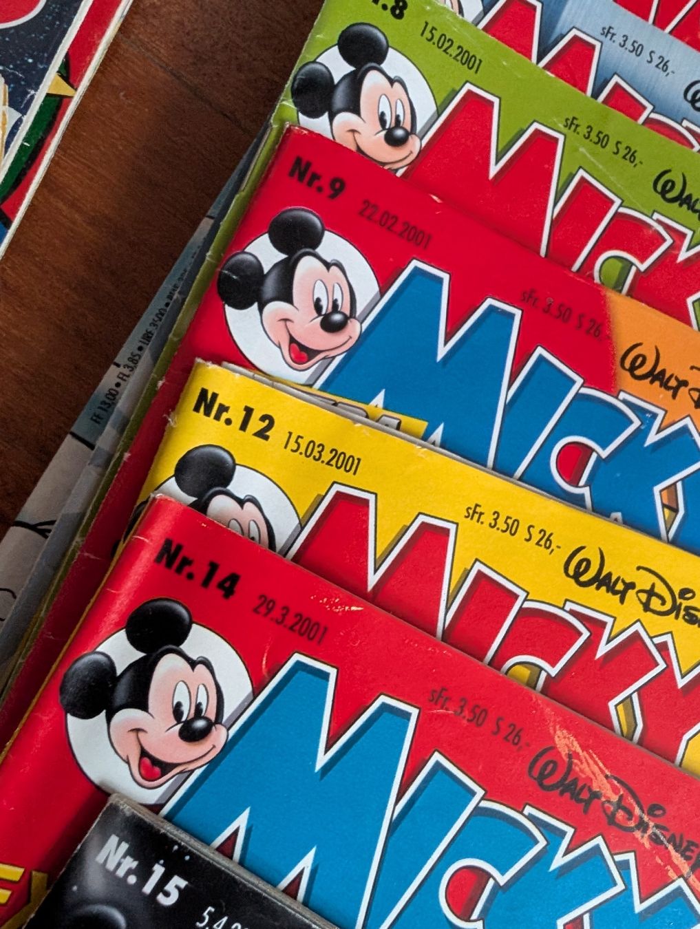 Fumetti: 15 Hefte Micky Maus, ab 1999 – Usato da Winterthur venduto da voan 1