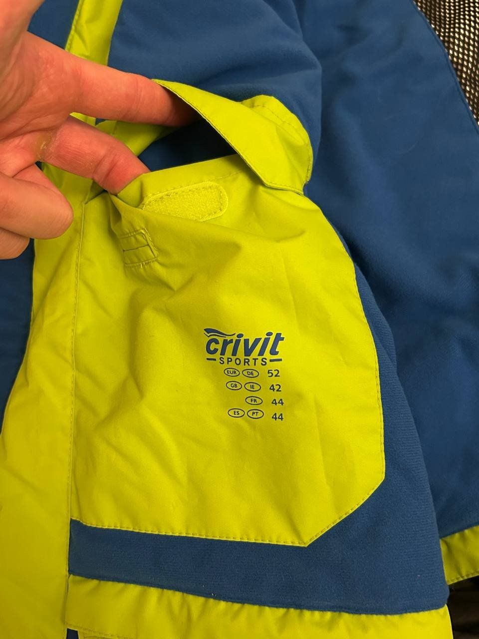 Giacche: Crivit Veste de ski vert fluo | Crivit ski waterproof jacket – Usato da Clarens venduto da meritus 7
