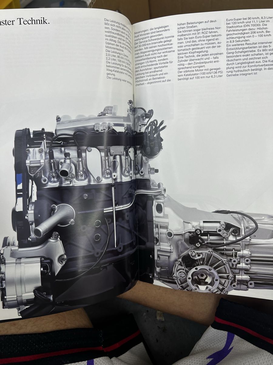 Audi Dokumente: Alter originaler Audi 90 Katalog Deutsch – Gebraucht aus Wettingen von NickInc 2
