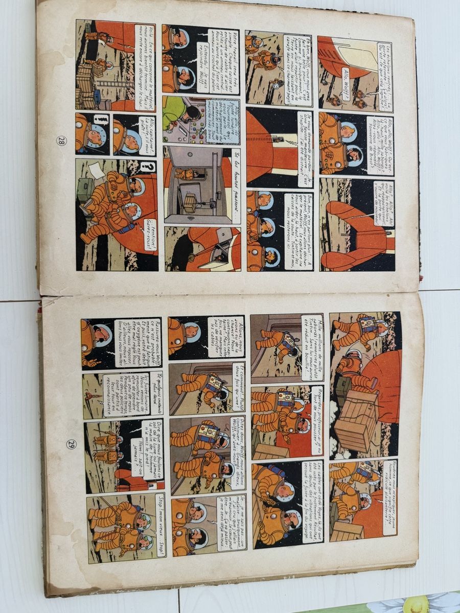 Fumetti: TINTIN : On a marché sur la lune  – Usato da Savigny venduto da Matgab94 8