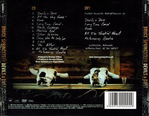 CDs: CD/DVD Bruce Springsteen - Devils & dust (2005) – D'occasion à Möriken AG par mineralia 1