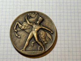 Medaille Schweizer Offiziersgesellschaft 1833-1933 Etui