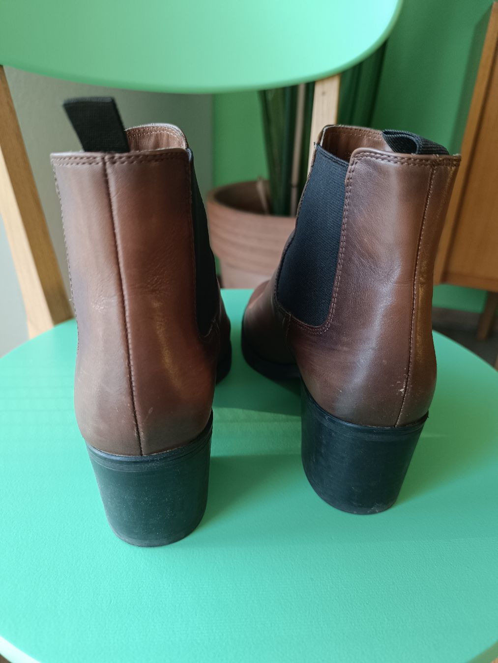 Ochsner Shoes Damenschuhe: Chelsea Boots braun – Gebraucht aus Wolfwil von SecondOwner 3
